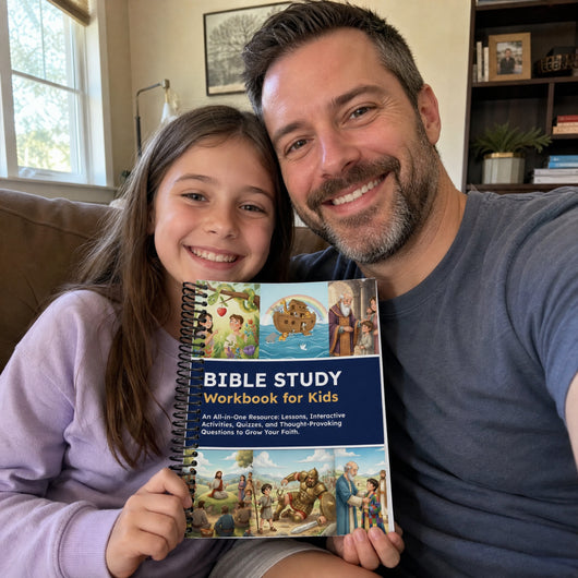 Bible Study Workbook for Kids: Lessons, Activities, Quizzes, and Questions