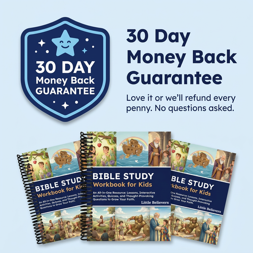 Bible Study Workbook for Kids: Lessons, Activities, Quizzes, and Questions