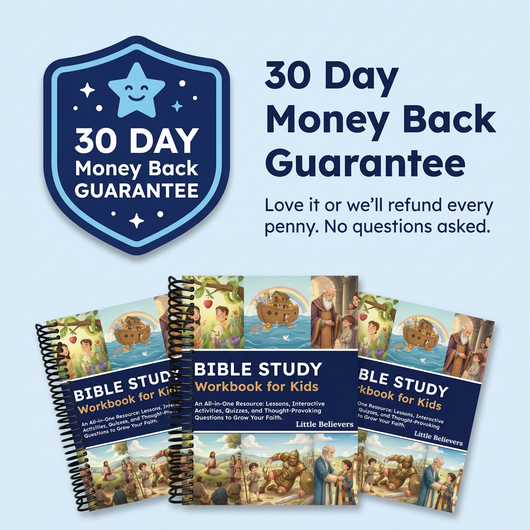 Bible Study Workbook for Kids: Lessons, Activities, Quizzes, and Questions