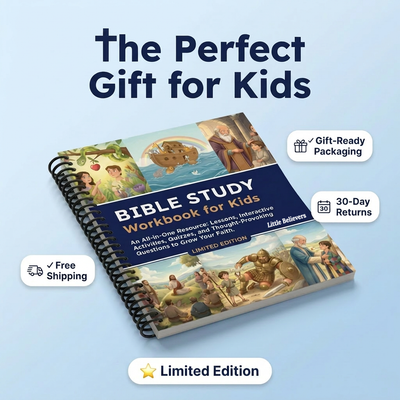 Bible Study Workbook for Kids: Lessons, Activities, Quizzes, and Questions